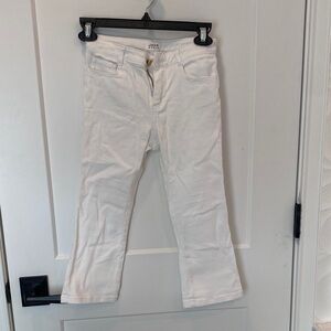 Janie and Jack Girls White Jeans